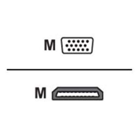 2-POWER HDMI to VGA Cable - 1 Metre