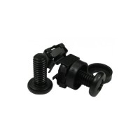 OEM Pack of 10 M6 Black Cage Nuts
