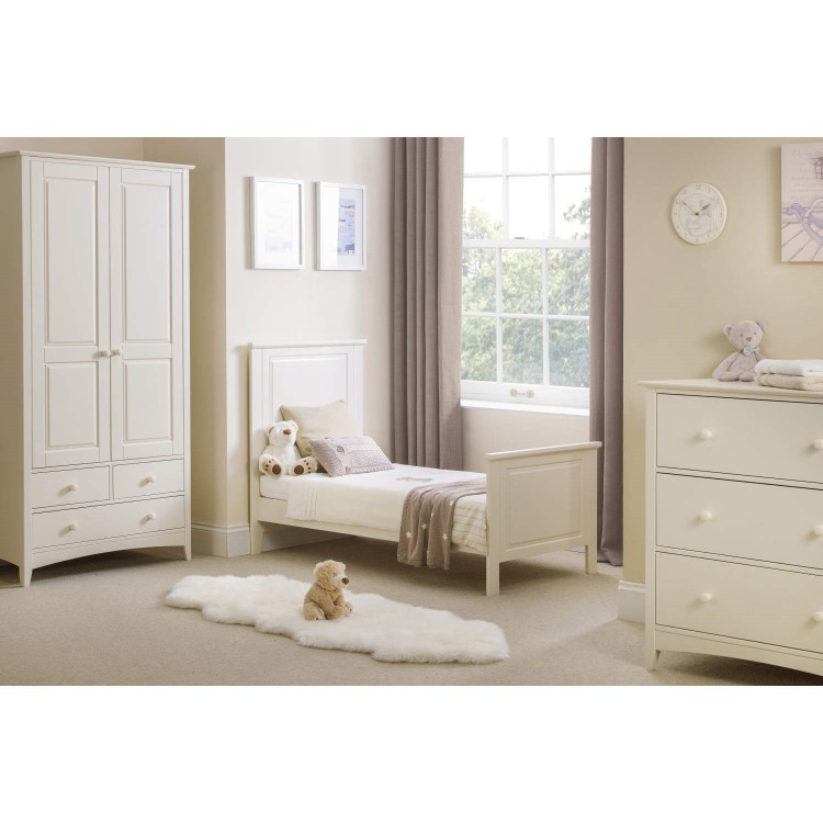 Ivory Changing Unit with 3 Drawers - Julian Bowen Cameo