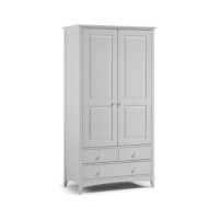 Julian Bowen Cameo Combination Wardrobe in Dove Grey Julian Bowen Cameo Combination Wardrobe in Dove Grey