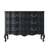 French Chateau Handmade Anthracite Chest of Drawers
