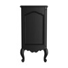 French Chateau Handmade Black Storage Cabinet - 3 Drawer