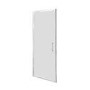 GRADE A1 - 800mm Chrome Hinged Shower Door 6mm Glass - Carina