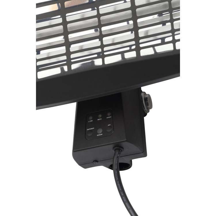 Blaze Wall Mounted Outdoor Heater with 3 Variable Settings up to 2000W