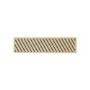 GRADE A1 - Linear 90mm Waste Pack with Brushed Brass Grill - Cascade