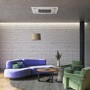 CASMS7 Argo 24000 BTU Ceiling Cassette Air Conditioner with Heat Pump Wired Controller and WiFi