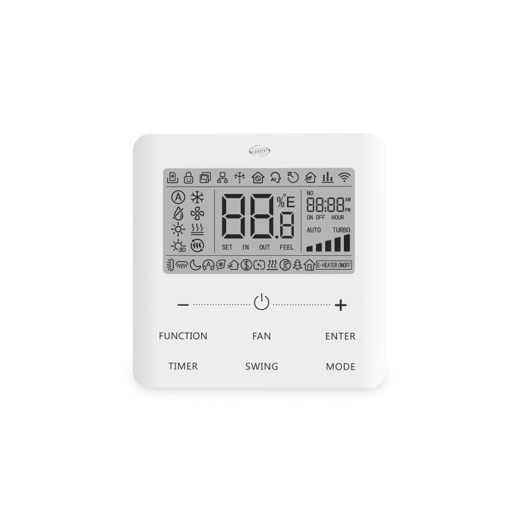 CASMS7 Argo 24000 BTU Ceiling Cassette Air Conditioner with Heat Pump Wired Controller and WiFi