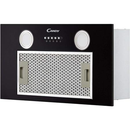 Refurbished Candy CBG625/1N 52cm Canopy Cooker Hood Black