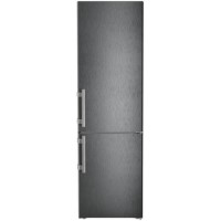 Liebherr 362 Litre Freestanding Fridge Freezer With DuoCooling - BlackSteel