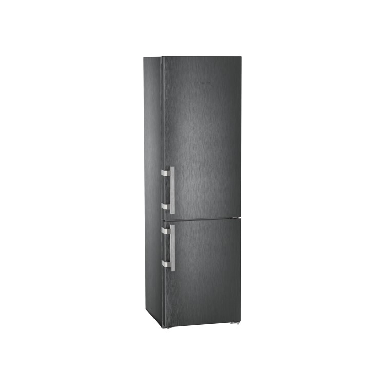 Liebherr 362 Litre Freestanding Fridge Freezer With DuoCooling - BlackSteel