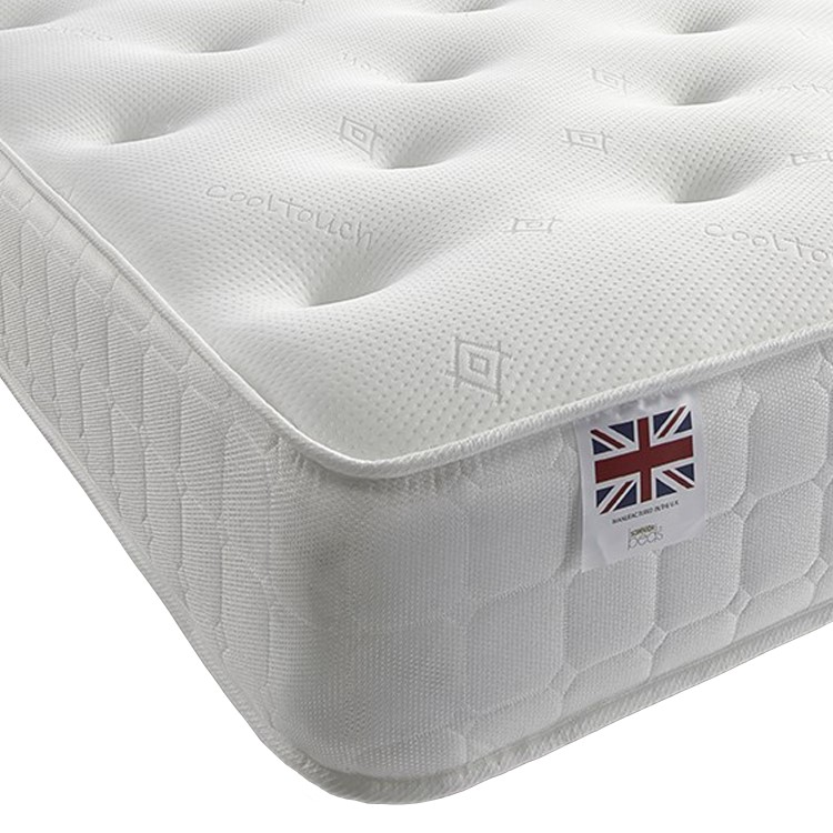 Aspire Classic Bonnell Open Coil Spring Mattress - Double
