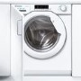 Candy Smart 8kg 1400rpm Integrated Washing Machine  - White