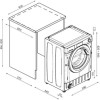 Candy 9kg 1400rpm Integrated Washing Machine