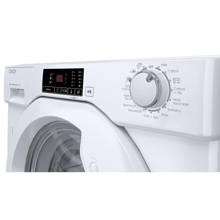 Candy Smart 9kg 1400rpm Integrated Washing Machine - White