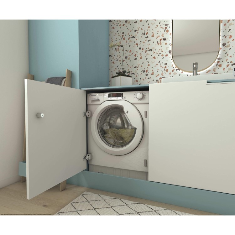 Candy Smart 9kg 1400rpm Integrated Washing Machine - White