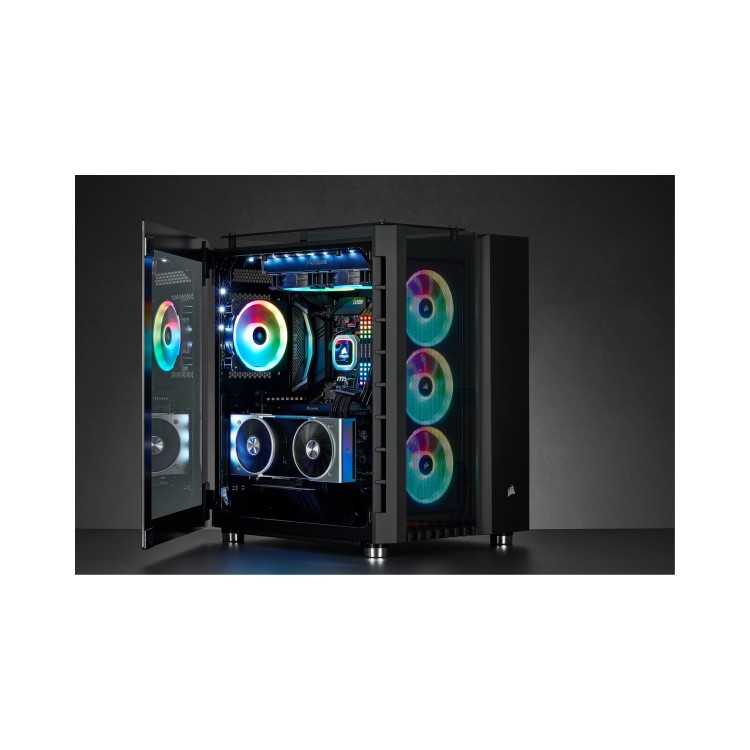 Corsair Crystal 680X RGB Midi-Tower Black