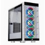 Box Opened Corsair ATX iCUE 465X White Window RGB