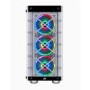 Box Opened Corsair ATX iCUE 465X White Window RGB