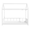 Coco Kids House Bed Frame in White