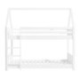 House Bunk Bed in White - Coco