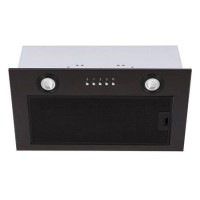 CDA 50cm Canopy Extractor Cooker Hood - Black