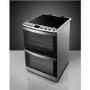 Refurbished AEG CCB6740ACM 60cm Double Oven Electric Cooker with Ceramic Hob Stainless Steel