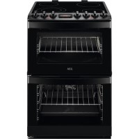 AEG 6000 Series 60cm Electric Cooker - Matt Black AEG 6000 Series 60cm Electric Cooker - Matt Black