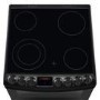 AEG 6000 Series 60cm Electric Cooker - Matt Black