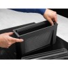 AEG CCE84751FB 8000 Series 83cm 4 Zone Venting Induction Hob With Double Bridge Zones - Recirculation Only