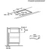 AEG CCE84751FB 8000 Series 83cm 4 Zone Venting Induction Hob With Double Bridge Zones - Recirculation Only