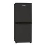 Candy 185 Litre 50/50 Freestanding Fridge Freezer - Black