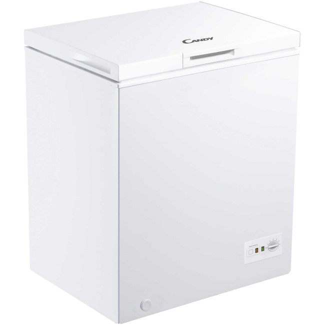 Candy CCHM145 146 Litre Chest Freezer 56cm Deep A+ Energy Rating 76cm Wide - White
