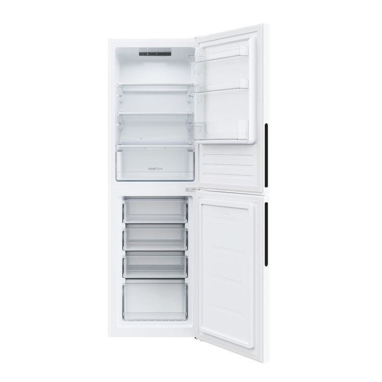 Refurbished Candy CCT3L517EWK-1 Freestanding 252 Litre 50/50 Low Frost Fridge Freezer White