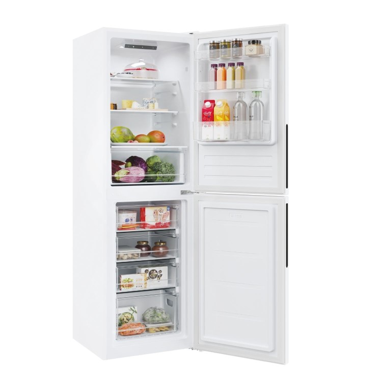 Refurbished Candy CCT3L517EWK-1 Freestanding 252 Litre 50/50 Low Frost Fridge Freezer White