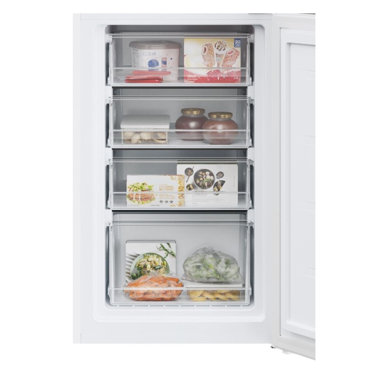 Refurbished Candy CCT3L517EWK-1 Freestanding 252 Litre 50/50 Low Frost Fridge Freezer White