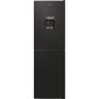 Refurbished Candy CCT3L517FWBK Freestanding 246 Litre 50/50 Fridge Freezer Black