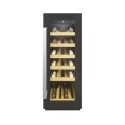 CCVB30UK/1 Candy 19 Bottle Capacity Single Zone Slimline Wine Cooler - Black