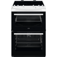 AEG 5000 Series 60cm Electric Cooker - White AEG 5000 Series 60cm Electric Cooker - White