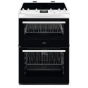 A2/CCX6540ACW Refurbished AEG CCX6540ACW Freestanding cooker Electric Ceramic White A