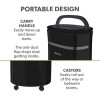 electriQ 12L Low-Energy Quiet Anti Bacterial Dehumidifier and HEPA Air Purifier - Black