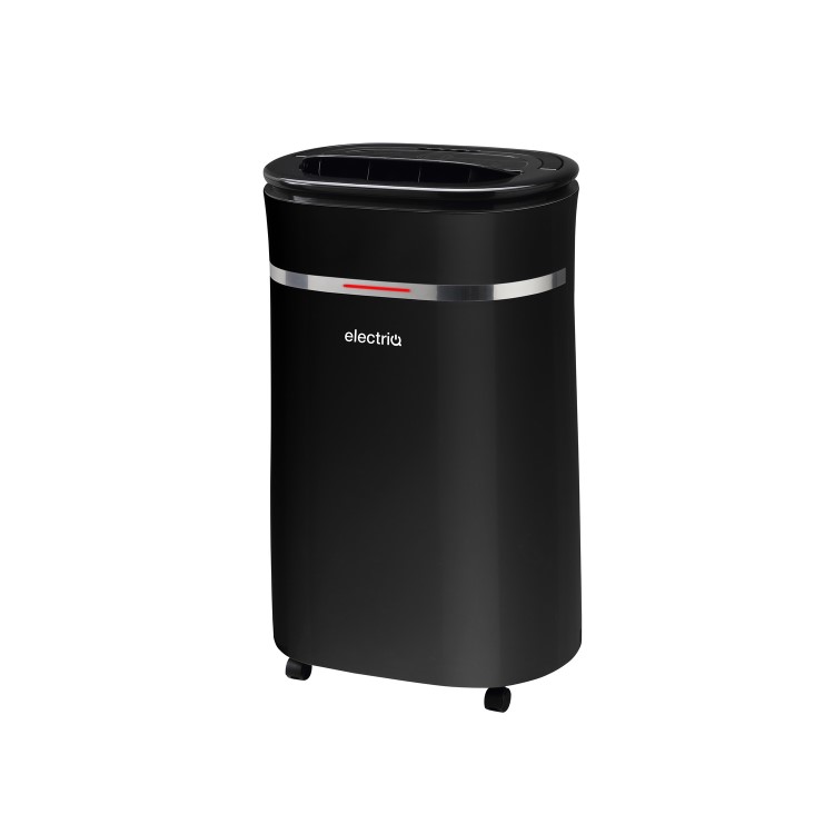 Refurbished electriQ 12 Litre Black Low Energy UV Antibacterial Dehumidifier CD12LEB