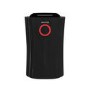 Refurbished electriQ 12 litre Low Energy Premium Black Dehumidifier for up to 3 bed house with Digital Humidistat and UV Plasma Air Purifier