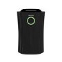 Refurbished electriQ 12 litre Low Energy Premium Black Dehumidifier for up to 3 bed house with Digital Humidistat and UV Plasma Air Purifier