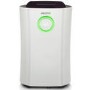 GRADE A1 - electriQ 12 litre Low Energy Dehumidifier for up to 3 bed house with Digital Humidistat and UV Plasma Air Purifier