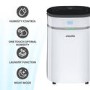 electriQ Premium 12L Low-Energy Quiet Laundry Dehumidifier