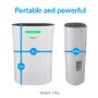 GRADE A1 - electriQ 12L Low Energy Smart App Wi-Fi Alexa Dehumidifier for up to 3 bed house with UV Air Purifier 