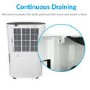 GRADE A1 - electriQ 12L Low Energy Smart App Wi-Fi Alexa Dehumidifier for up to 3 bed house with UV Air Purifier 