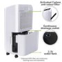 electriQ Essential 12L Quiet Low-Energy Smart Dehumidifier