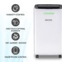 electriQ Essential 12L Quiet Low-Energy Smart Dehumidifier
