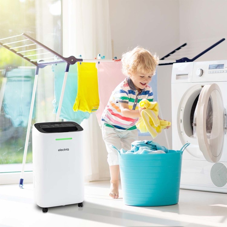 Refurbished electriQ 12L Dehumidifier with Air Purifier